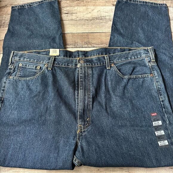 NWT Levi's Men's Big & Tall 550 Relaxed Fit Jeans | Size 46x32 - Picture 6 of 9
